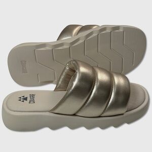 Cougar Julep Sandals - NWT Womens Size 8 Platino - #48043-ZZ4